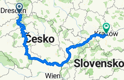 Route in der Bikemap App öffnen