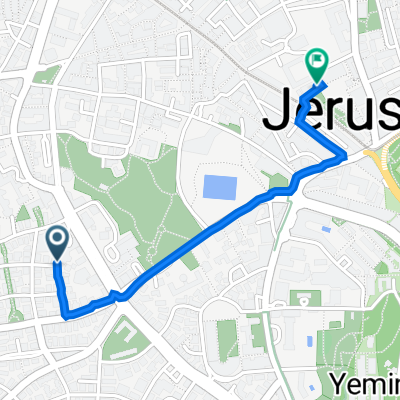 Yehuda al-Harizi Street 14, Jerusalem to Jaffa Street 26, Jerusalem