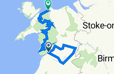 Route in der Bikemap App öffnen