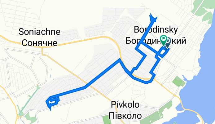 вул. Маршала Чуйкова, Запоріжжя to вулиця Маршала Чуйкова 13, Запоріжжя