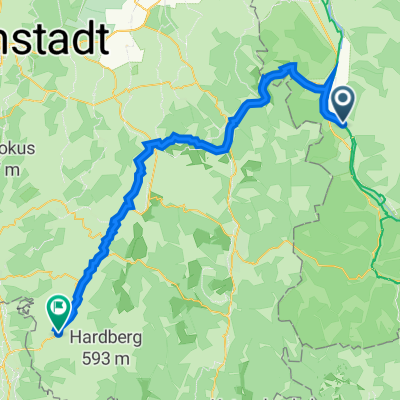 Wiesenweg 3, Wörth am Main nach  Mörlenbach