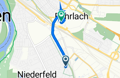 Route in der Bikemap App öffnen