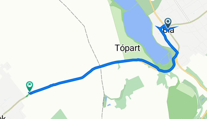 Szentháromság tér, Biatorbágy to Biai út 3, Etyek