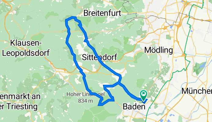 baden Hochrotherd Heiligenkreuz Siegenfeld Baden