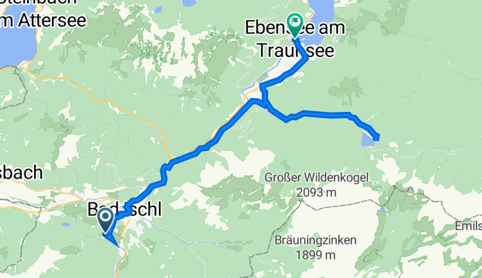 Bad Ischl - Offensee - Ebensee