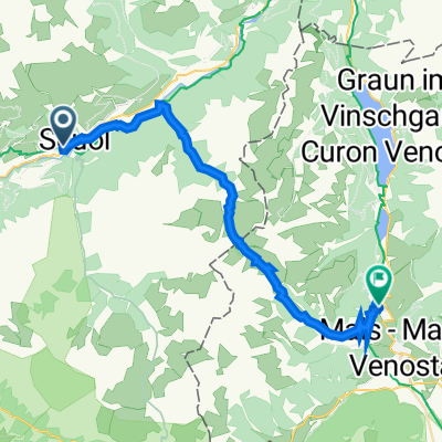 Via da la Staziun 514, Scuol nach Burgusio 178