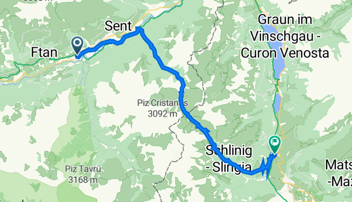 Via da la Staziun 514, Scuol nach Burgusio 178