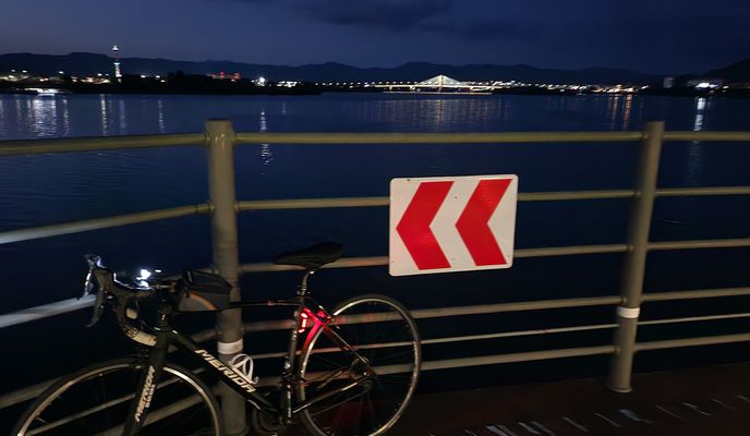 Photo 1 of the Bikemap route "운교동 167-4, 춘천시 ~ 교동 136-13, 춘천시"