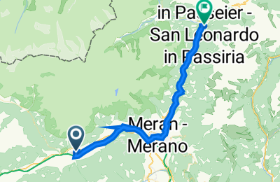 Route in der Bikemap App öffnen