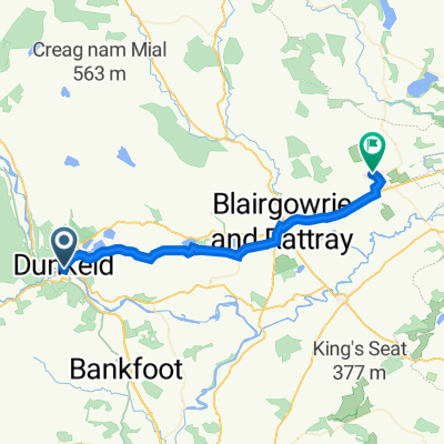 Bridge Street 5 to Bamff Road, Alyth