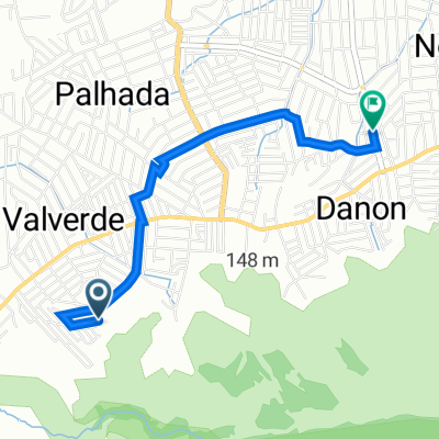 De Rua Vanine 25 a Rua Otavio Moreira de Melo 302, Jardim Nova Era, Nova Iguaçu