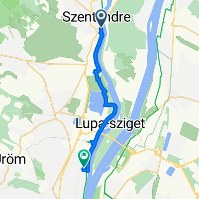 Kertész utca 10, Szentendre to Királyok útja 272, Budapest