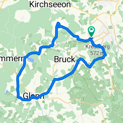 zwei seen runde um glonn