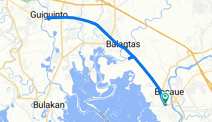Moderate route