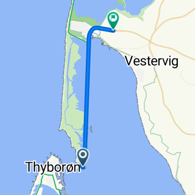 Aggervej 38, Vestervig to Aggervej 13, Vestervig