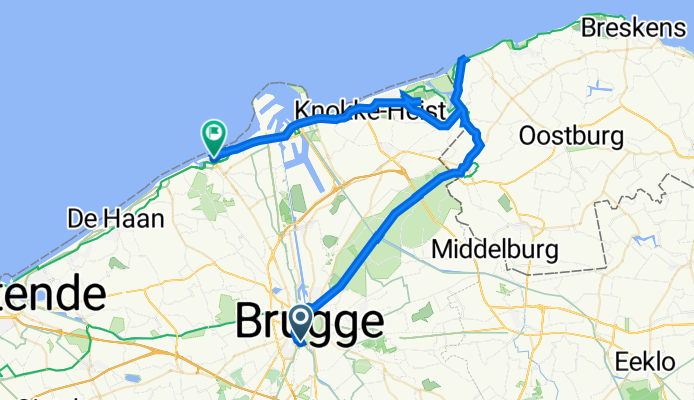 Brügge catzand Blankenberge