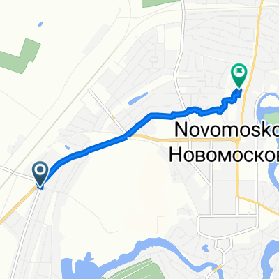 Плеханова улица, Новомосковск до Гетманская улица, Новомосковск