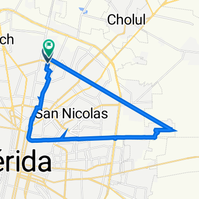 De Calle 28 362, Mérida a Calle 43 510, Mérida