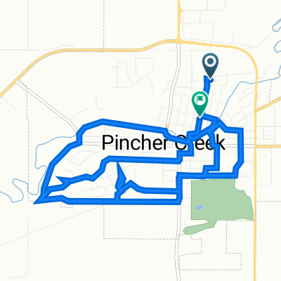 Elizabeth Street 842, Pincher Creek to Wentworth Avenue 1096, Pincher Creek