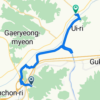 Ph0]에서 경로남면 244, 김천시