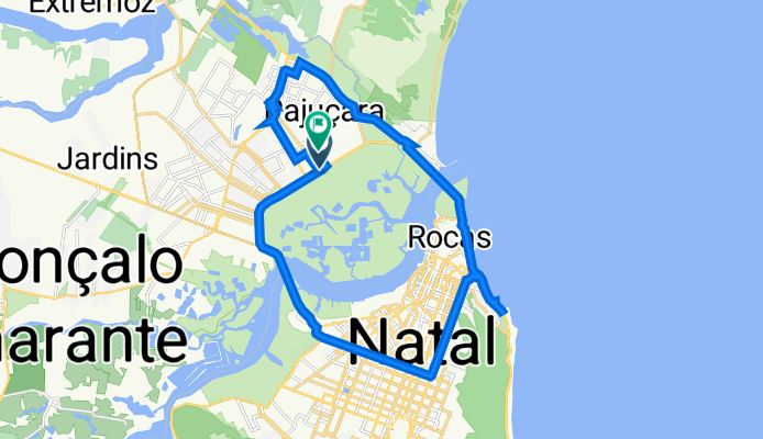 De Avenida Doutor João Medeiros Filho 3721 a Rua Caio Galvão de Lima 141