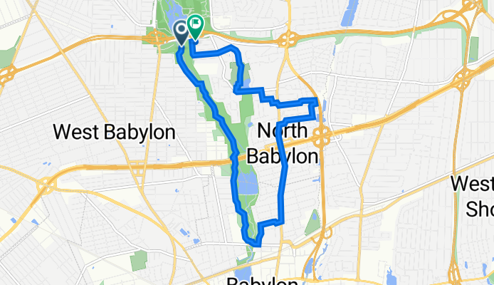 Belmont Avenue 625, North Babylon to Alfred Street 304, North Babylon