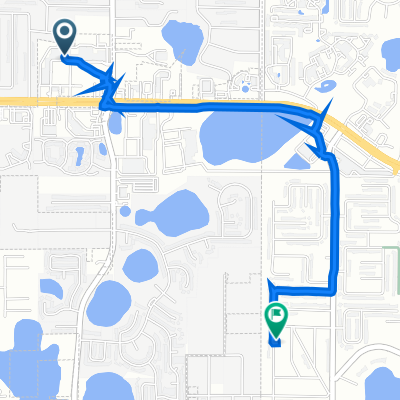 East Semoran Boulevard 2177, Apopka to South Floral Way 1231, Apopka