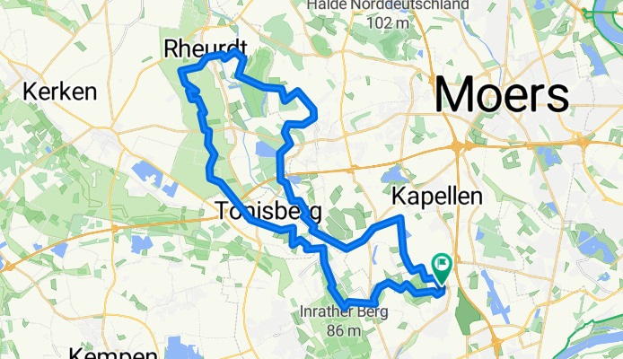 Hülser Berg - Egelsberg - Rheurdt