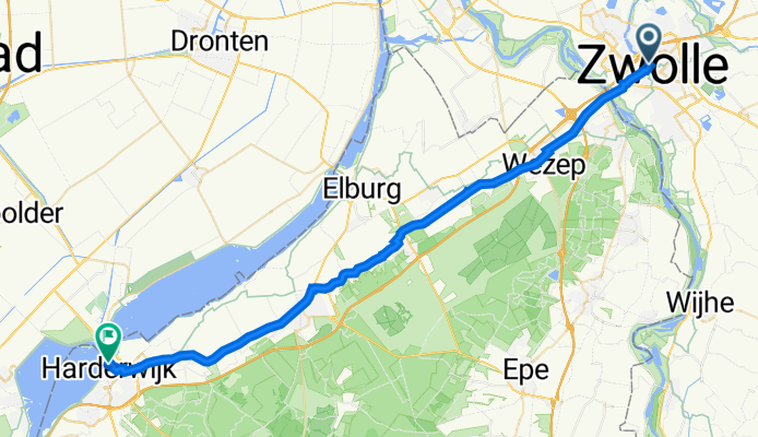 Harderwijk to Zwolle