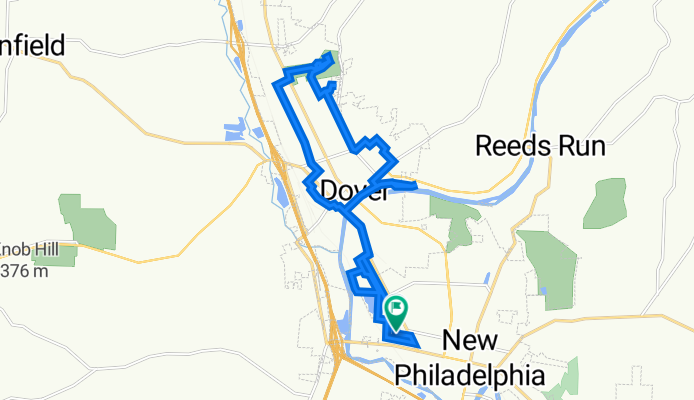 Grant Avenue Northwest 1029, New Philadelphia to Grant Avenue Northwest 1019, New Philadelphia