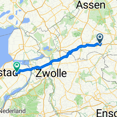 De Toldijk 20a, Zwinderen à De West 1, Dronten