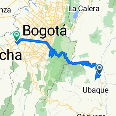 De Calle 3 4 - 10, Choachí a Carrera 81b Bis 42-46, Bogotá