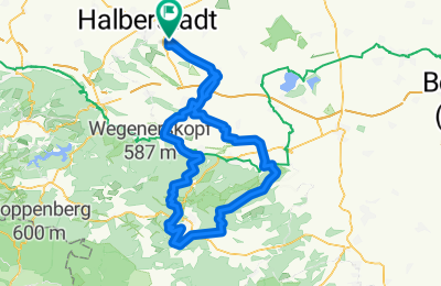 Route in der Bikemap App öffnen