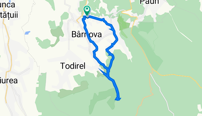 Bârnova to Bârnova