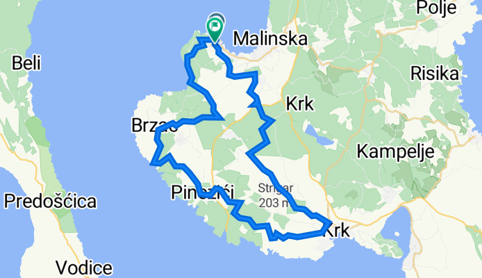 Porat -Uvala -Jana -Krk-Porat
