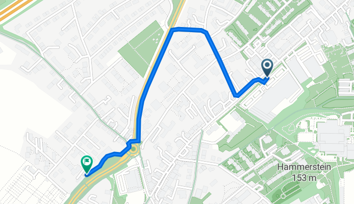 Schwerter Straße 171, Hagen nach Am Baum 27, Hagen