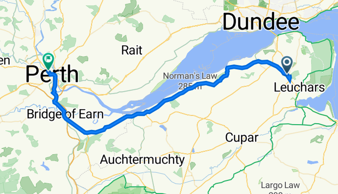 Scotland - Castle Crusade Tour - Day 5 - (St. Michaels - Perth (Short Route))