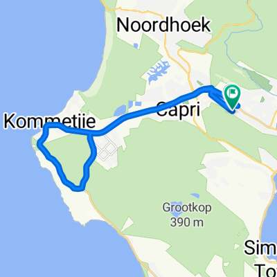 Fish Hoek, Ocean View, Kommetjie 