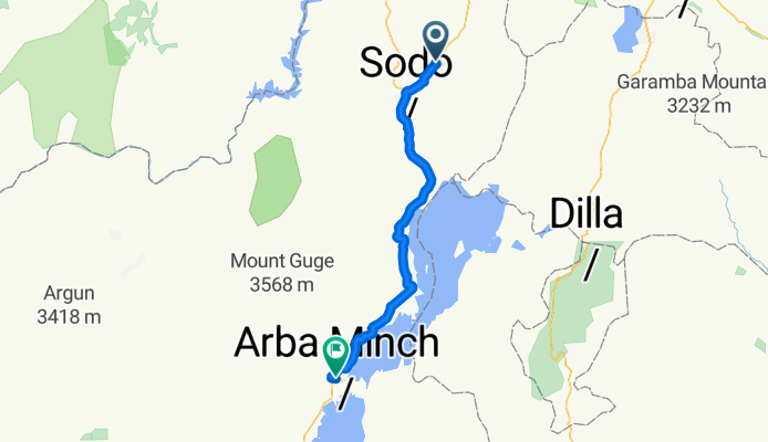 Etapa 5 RUTASOLIDARIA. Boditi - Arba Minch