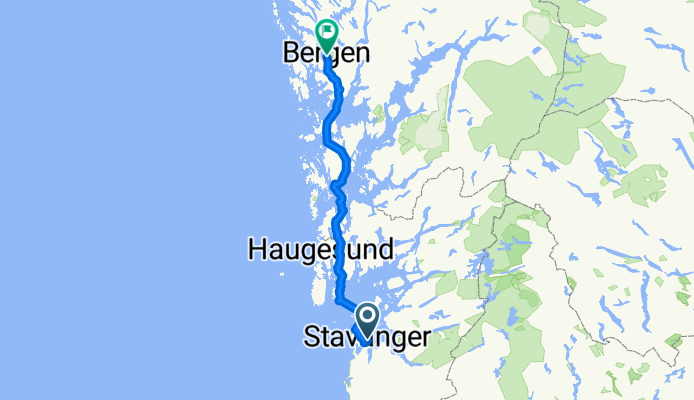 Stavanger-Bergen