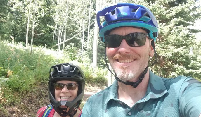 Photo 1 of the Bikemap route "Carriage Way, Snowmass Village to Carriage Way, Snowmass Village"