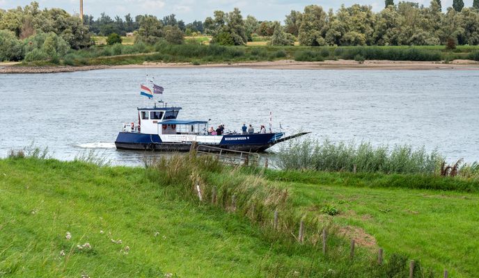 Photo 2 of the Bikemap route "Arnhem - Emmerich Tag 2"