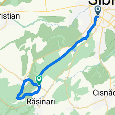 Stadion - V Aurie - Pad Dumbrava - M Rasinari - Trainei - Poplaca