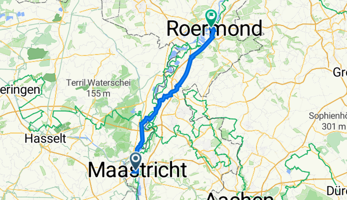 Maastricht to Roermond