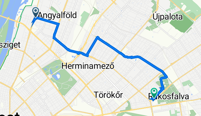 Váci út 91/A, Budapest - Örs vezér tere 17, Budapest