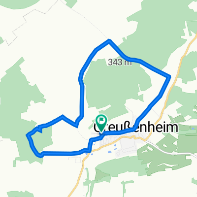 Kapellenweg 3A, Greußenheim nach Kapellenweg 3A, Greußenheim