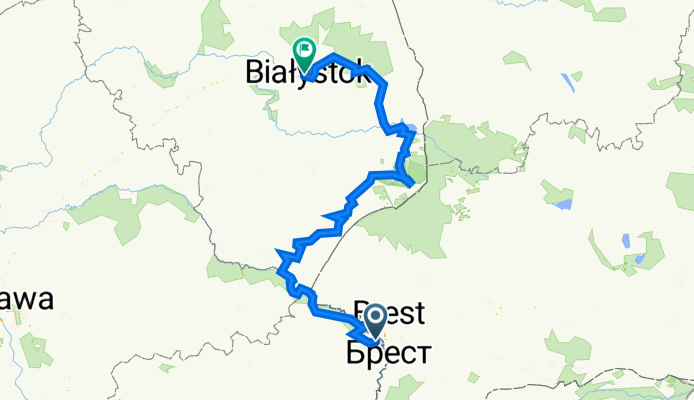 Terespol - Białystok
