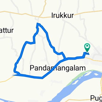 Route to Paramathi Velur, Namakkal