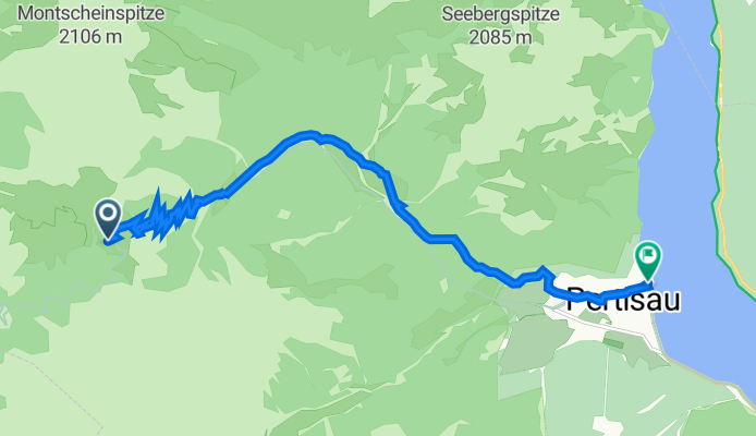 Bergwanderung Rückweg Plumsjochhütte nach Pertisau, Tirol