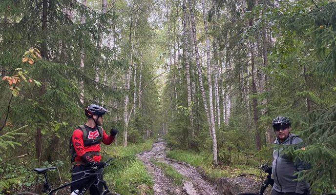 Foto 1 del percorso Bikemap "МТB Ёбка"
